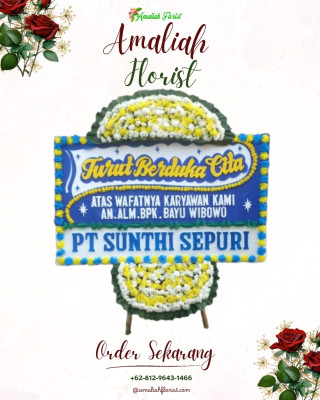 Papan Bunga Duka di Tambun Selatan