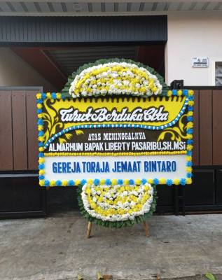 Papan Bunga Duka di Tambun Selatan